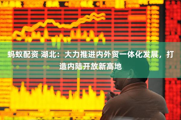 蚂蚁配资 湖北：大力推进内外贸一体化发展，打造内陆开放新高地